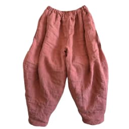 Johnature Women Winter Wide Leg Pants Cotton Linen Warm Trouser Solid Color Elastic Waist 2025 New Pockets Vintage Female Pants