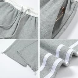 New Ins Fashion Girls Patchwork Sweatpants Lady High Waist Comfortable Baggy Trousers Female Korean Classic Wide Leg Pants