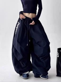 American Y2K Paratrooper Pants Women Hip Hop Oversize Loose High Waist Cargo Pant Harajuku Summer Retro Streetwear Bf Trousers
