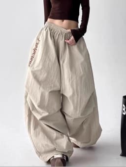 American Y2K Paratrooper Pants Women Hip Hop Oversize Loose High Waist Cargo Pant Harajuku Summer Retro Streetwear Bf Trousers