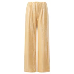 Fashion Women's Sparkle Sequin Pants 2026 New Y2k Girls Lightweight Elastic Waist Wide Leg Loose Pants Trousers