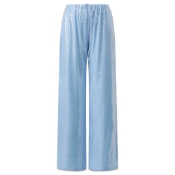Fashion Women's Sparkle Sequin Pants 2026 New Y2k Girls Lightweight Elastic Waist Wide Leg Loose Pants Trousers
