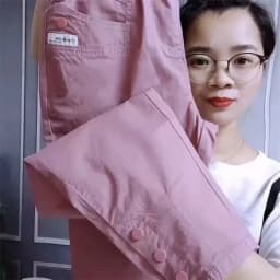 Korean New Fashion Thin Cotton And linen Harun Pants Women Spring Summer  High Waist  All-Match Casual Pants Female Trousers