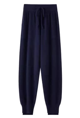 Women's New Pure Cashmere Harem Pants High-Waisted Knitting Wear Loose Casual Fashionable Autumn Winter Joker
