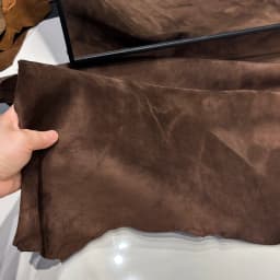 YOLOAgain Real Suede Trousers Women Genuine Sheepskin Straight Pants Female