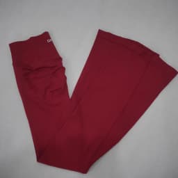 DF‑LOGO Women Seamless Flare Yoga Pants Quick Dry Breathable Butt Lifting Flared Leggings for Gym Pilates Workout Fitness