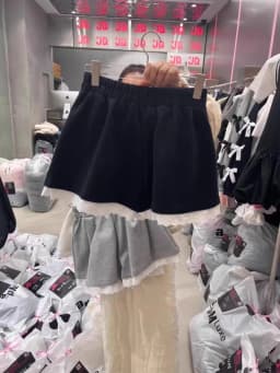 Lace Trim Casual Pants Women's Slimming Elastic Waist Loose Wide Leg Pants Outdoor Wear Short Pants High Waist Straight Leg