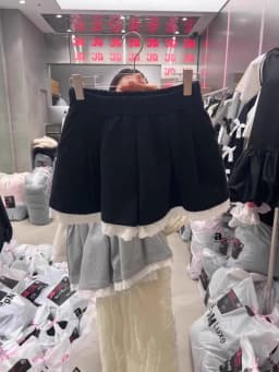 Lace Trim Casual Pants Women's Slimming Elastic Waist Loose Wide Leg Pants Outdoor Wear Short Pants High Waist Straight Leg