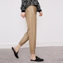 Cargo Pants Women Casual 2026 Winter Autumn New Fashion Genuine Leather Pants Streetwear Trousers