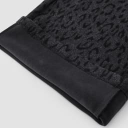 Semir Women Pants Fleece Lined Leopard Print Loose Fit Wide Leg Elastic Waist Street Style Retro Style 2026 Winter Full Length
