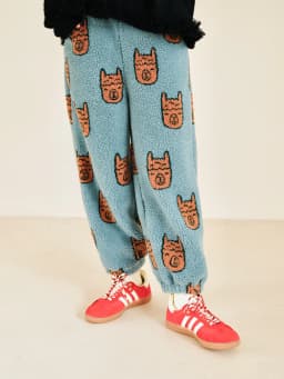 imakokoni Blue Bear Fleece Thick Warm Casual Harem Lantern Pants Women's Pants Casual Female Clothing for Women