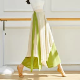 Women Casual Palazzo Pants Classical Dance Trousers Wide Legged Long Pants Gymnastics Practice Skirt Pants For Women Pantalones