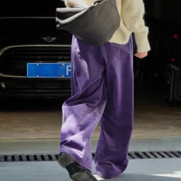 2026 Women Autumn High Waist Wide Leg Corduroy Pants 97% Cotton Fashion Clothes Pants Female Long Trousers
