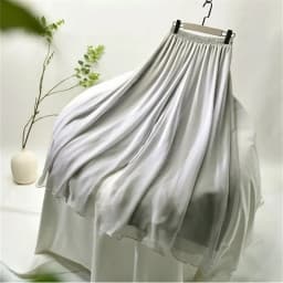 New Women's Chiffon Pants 2025 Spring Autumn Casual High Waist Ladies Wide-leg Trousers Fashion Personality Femme Skirt Pant