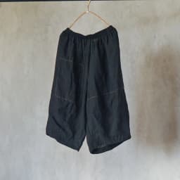 100% Linen Women Casual Calf-length Pants New Arrival 2025 Summer Vintage Style Loose Comfortable Female Wide Leg Pants M989