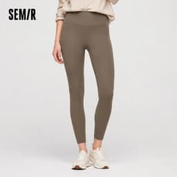 Semir Casual Pants Women Slimming Brushed Small Leg Pants New Autumn 2024 Show Long Legs Small People Nine-Point Shark Pants