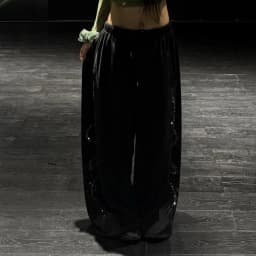 Women Men Y2K Snake Rhinestone Wide Leg Pants Casual High Waist Baggy Sweatpants Streetwear
