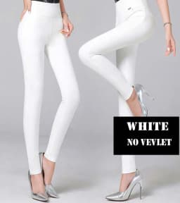 2022 winter warm Women Pencil Pants Candy Color High elasticity Female Skinny pants female trousers Leggings clothes S-6XL