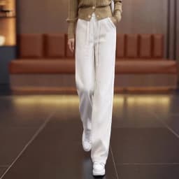 Corduroy Harlan Pants Women's 2025 Autumn/Winter New High Waist Loose Elegant Casual Ladies Pants Fashion Versatile Female Pants