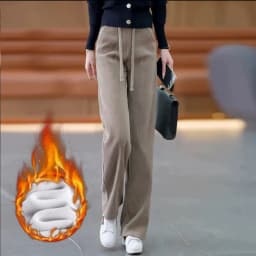 Corduroy Harlan Pants Women's 2025 Autumn/Winter New High Waist Loose Elegant Casual Ladies Pants Fashion Versatile Female Pants