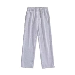 Retro Fashion Loose Straight Leg Casual Pants Harajuku Street Wear Women Baggy Pants High-Waisted Drawstring Solid Sports Pants