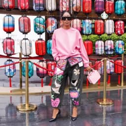 Women Denim Pant Jeans Print Floral Long Pants Hot Drilling High Waist Straight Trousers Y2k Streetwear Elegant Hole Work 2026