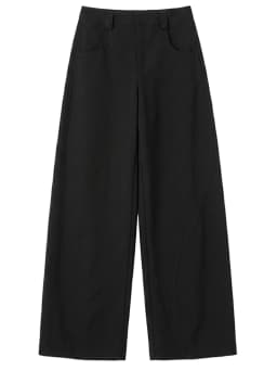 CHIC VEN New Fashion Women Pants Loose Casual Solid Straight Leg Pant Line Design Female Trousers Spring Summer 2026 Clothes
