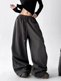 Women's Red Sweatpants Baggy Joggers Sports Dance Pants Harajuku Japanese 2000s Style Vintage Y2k Oversize Trousers Autumn 2025