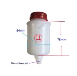 1PCS Brake Fluid Reservoir For Brake and Clutch Fluid Truck Electric Tricycle Agricultural Vehicle Braking Liquid Bottle