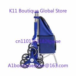Xsto ZW030 Electric Stair Climbing Shopping Cart 30KG Easy to Carry and Foldable