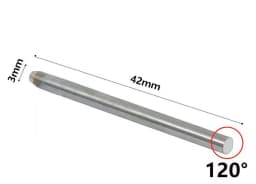 Tungsten Steel Engraving Knives Jewelry Pneumatic Carving Accessories Spatula Triangle Graver Metal Blades DIY Making Tools