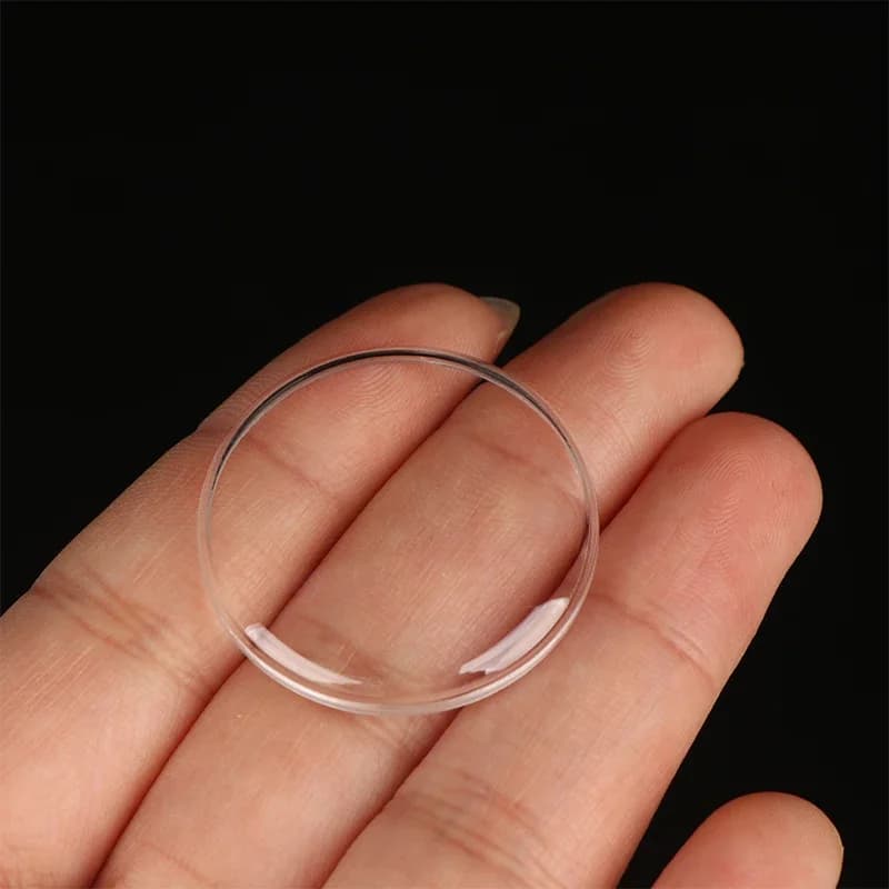 28MM- 32.2MM Watch Accessories Mirror Organic Glue Cover Glass Lens Vintage Pot Cover Acrylic Plastic Protective Film Cover
