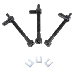 3Pcs/lot Chain Adjuster Tensioner Screw Kit Fit For HUSQVARNA 61 66 181 266 268 272 281 288 Chainsaw Replacement Parts 501537101