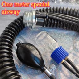Special Airway, Metal Connector, Catheter, Gas Mask Accessories, Rubber Tube, Gas Introduction Special Gameplay