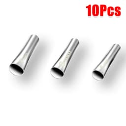 10pcs Small Size Stainless Steel Caulk Nozzle Applicator Finishing Caulk Finisher Sealant Smooth Scraper Grout Tools 5/6/7mm