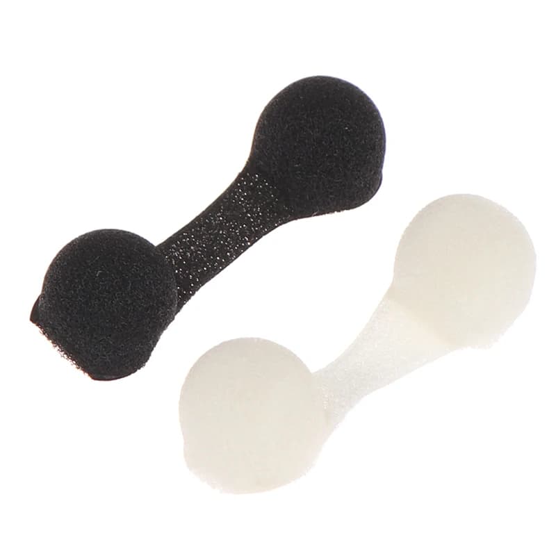 50Pcs Tanning Nasal Plug Spray Nose Filters Sponge Black/White Anti-pollution