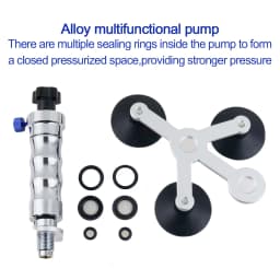 Vacuum Pump Glue Dispenser Stainless Steel Auto Glass Repair Tool Auto Windshield Repair Glass Repair