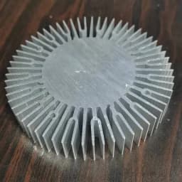 110x62mm Aluminum Round Heat Sink Radiator Heatsink for IC LED Cooling Electronic Cooler Chipset Heat Dissipation