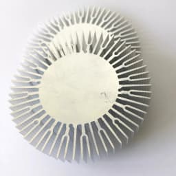 110x62mm Aluminum Round Heat Sink Radiator Heatsink for IC LED Cooling Electronic Cooler Chipset Heat Dissipation