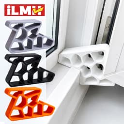 iLMH Heavy Duty Door Stopper, Non-Slip Balcony Window Door Wedge, Super Strong Load Capacity, Easy Install for Home Office