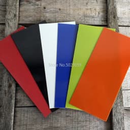 1piece Diy Knife Shank Accessories Material 180*80mm G10 Handle Spacer Material Making Material 1mm Thickness