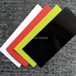 1piece Diy Knife Shank Accessories Material 180*80mm G10 Handle Spacer Material Making Material 1mm Thickness