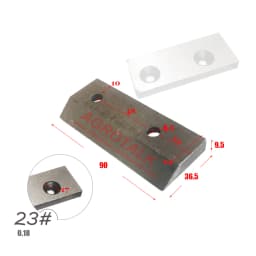 Wood Chipper Blade, 90x36.5x9.5 / 90x35x6