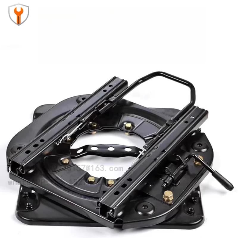 Car Seat Turntable 360 Degree Rotating Car Seat Swivel for Commercial Vehicle, Van, RV, Single Person Seat