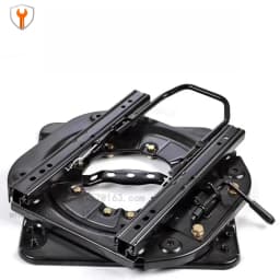 Car Seat Turntable 360 Degree Rotating Car Seat Swivel for Commercial Vehicle, Van, RV, Single Person Seat