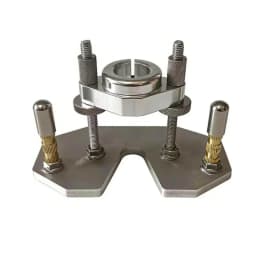 Engraving Auxiliary Bracket & Grooving Tool, Aircraft Aluminum Base with Stainless Steel Accessories for 20mm Machine