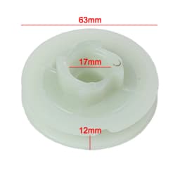 Recoil Starter Start Pull Pulley For Chinese 4500 5200 5800/45CC/52CC/58CC Tarus For Chainsaw Replacement 63x17x12mm