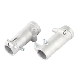 2Pcs 94mm Grass Trimmer Flexible Shaft Aluminum Connector Tube Adapter Replacement For Backpack Brush Grass Trimmers Accessories