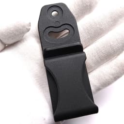 1piece KYDEX Holster Clips KYDEX Sheath Waist Clip K Sheath Making Accessories Clip Carry K Sheath Tool with 2 Screws