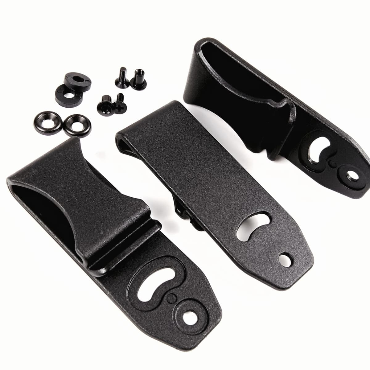 1piece KYDEX Holster Clips KYDEX Sheath Waist Clip K Sheath Making Accessories Clip Carry K Sheath Tool with 2 Screws